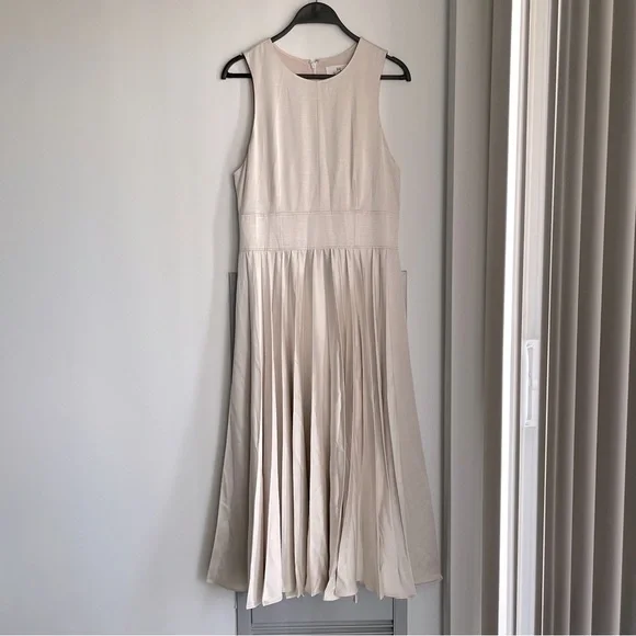 BANANA REPUBLIC BR Soft Cream Dress - Picture 1 of 11